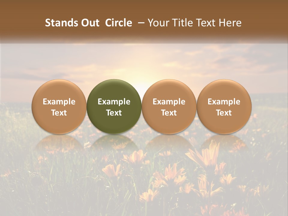 Spring Paradise Nature PowerPoint Template