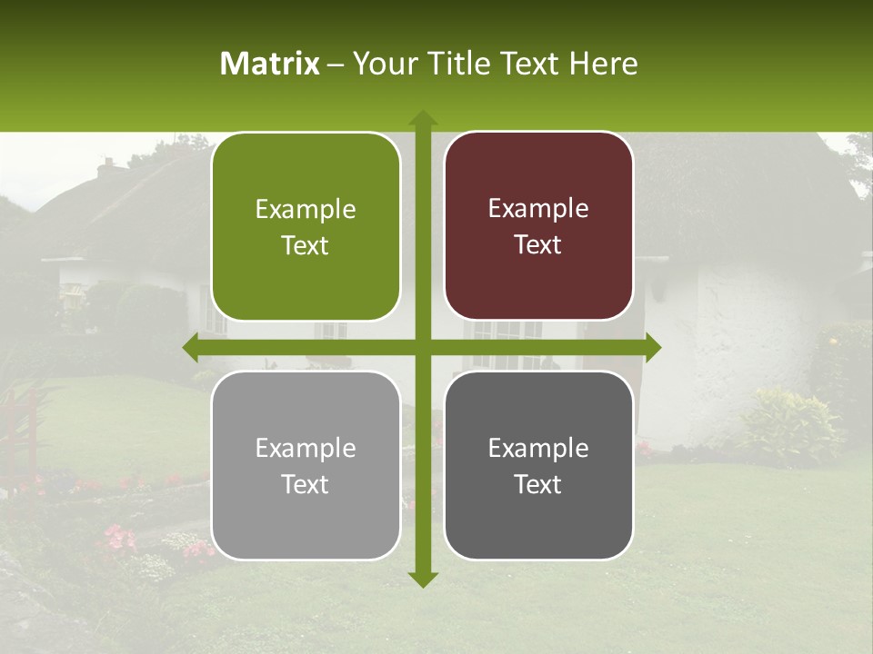 Airport Dublin Adare PowerPoint Template