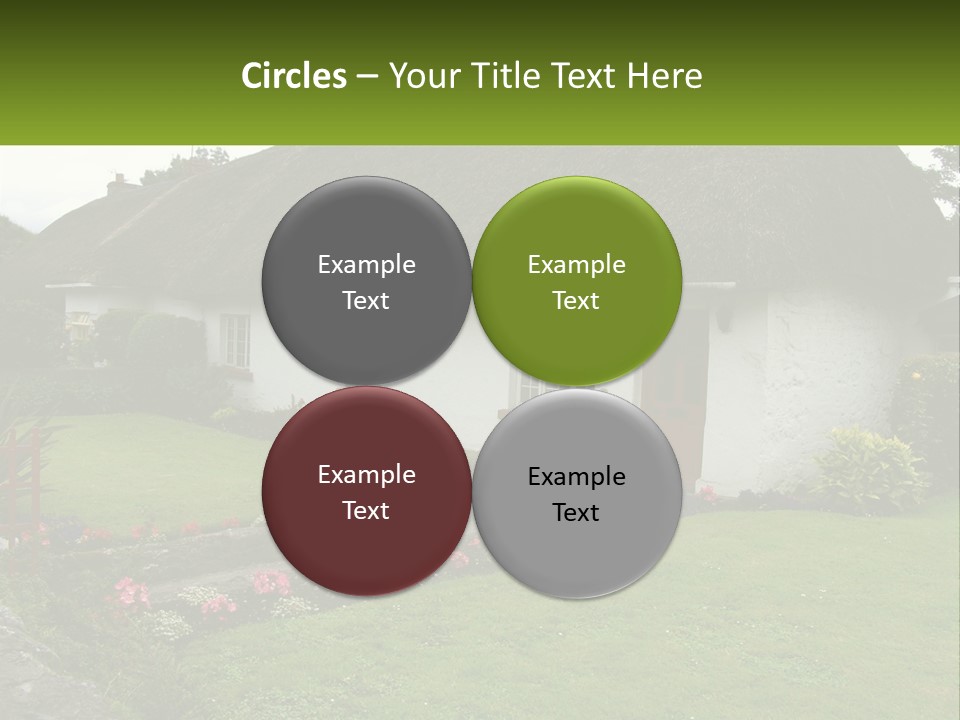 Airport Dublin Adare PowerPoint Template