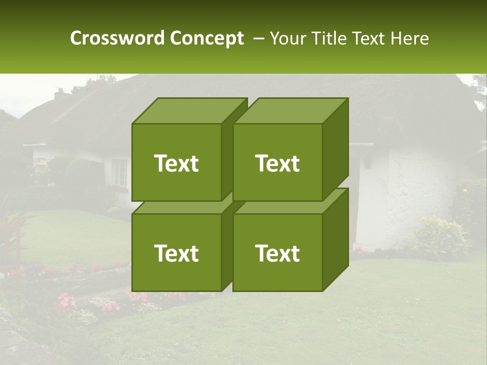 Airport Dublin Adare PowerPoint Template