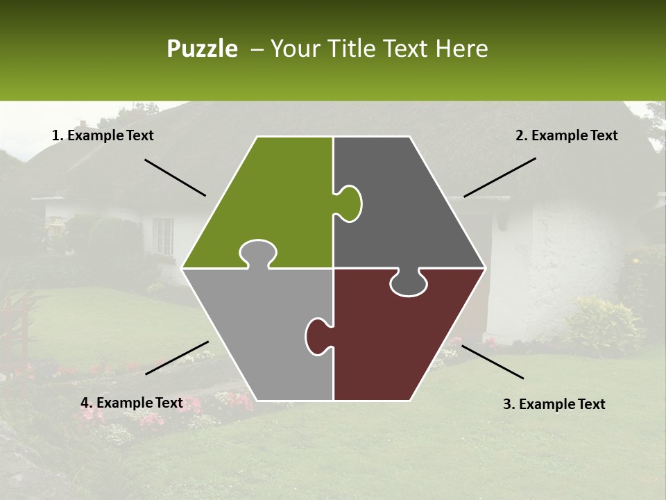 Airport Dublin Adare PowerPoint Template