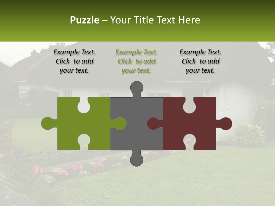 Airport Dublin Adare PowerPoint Template