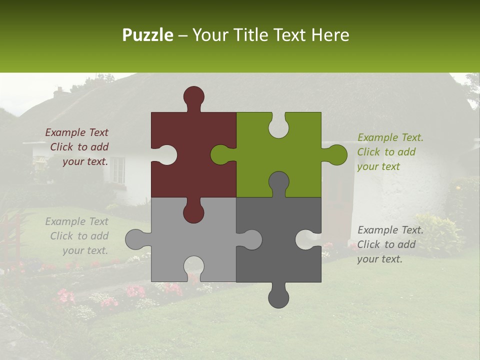 Airport Dublin Adare PowerPoint Template