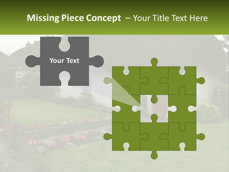 Airport Dublin Adare PowerPoint Template