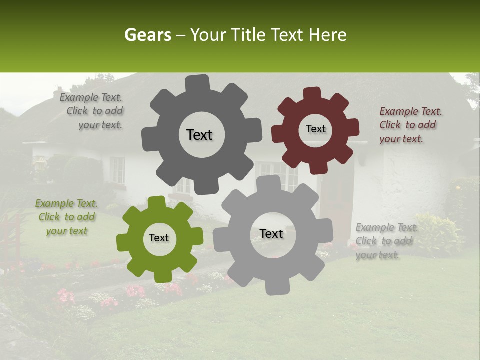 Airport Dublin Adare PowerPoint Template