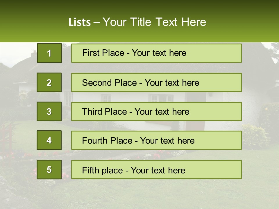 Airport Dublin Adare PowerPoint Template