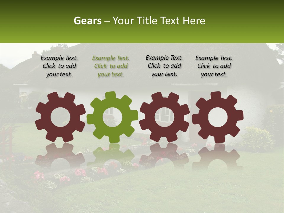 Airport Dublin Adare PowerPoint Template