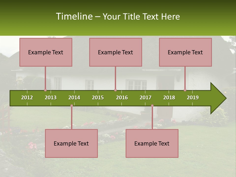Airport Dublin Adare PowerPoint Template