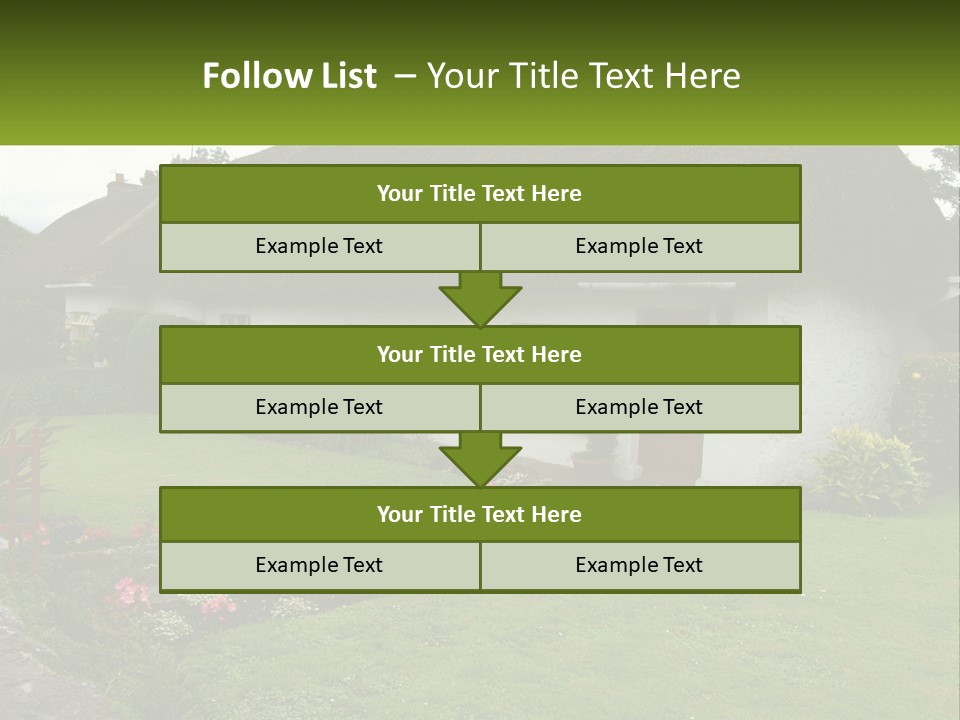 Airport Dublin Adare PowerPoint Template