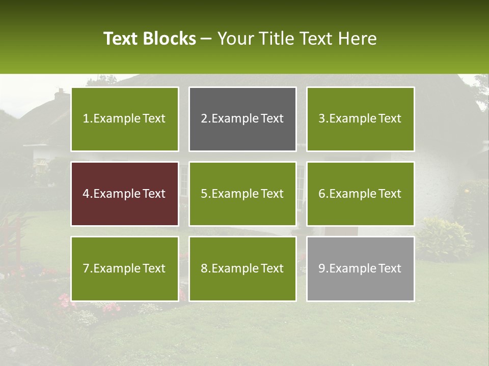 Airport Dublin Adare PowerPoint Template