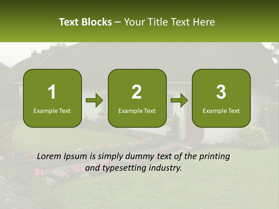 Airport Dublin Adare PowerPoint Template