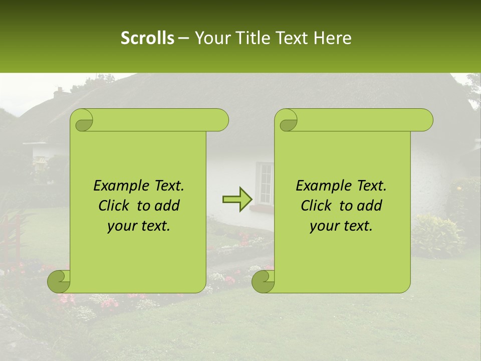 Airport Dublin Adare PowerPoint Template
