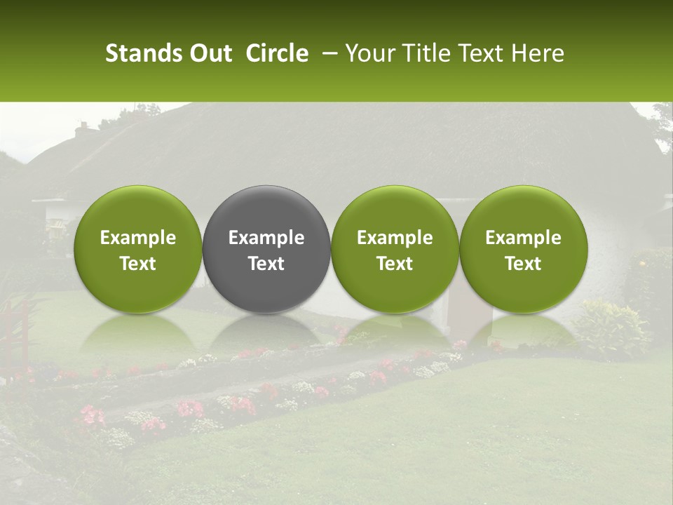 Airport Dublin Adare PowerPoint Template