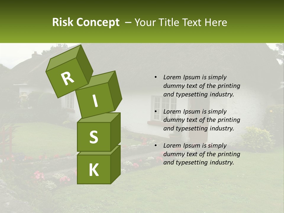 Airport Dublin Adare PowerPoint Template