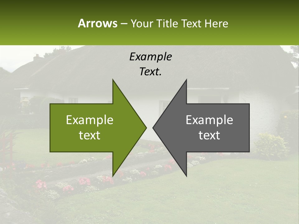 Airport Dublin Adare PowerPoint Template