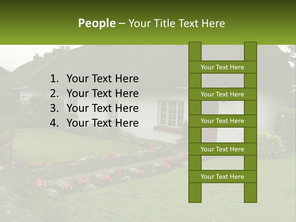 Airport Dublin Adare PowerPoint Template