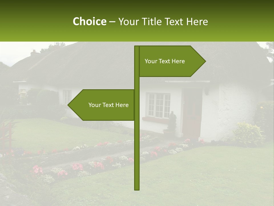 Airport Dublin Adare PowerPoint Template