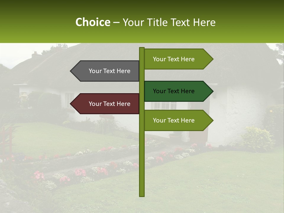 Airport Dublin Adare PowerPoint Template