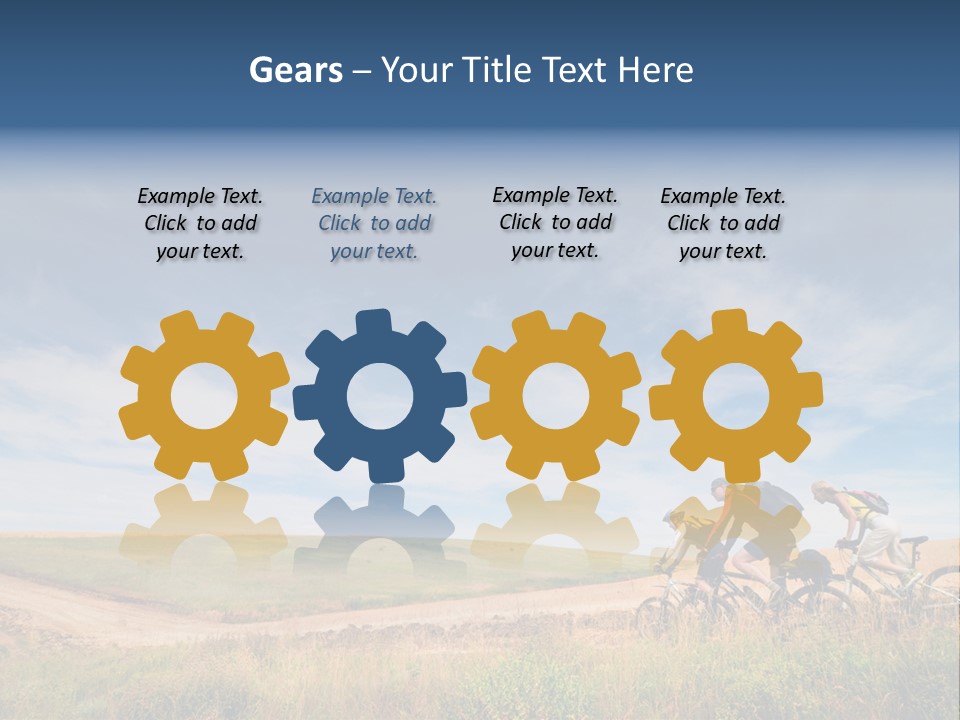 Group Leisure Extreme PowerPoint Template