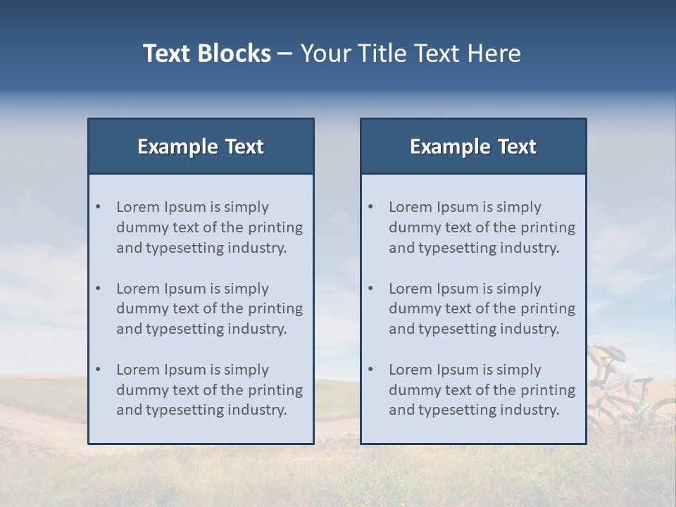 Group Leisure Extreme PowerPoint Template