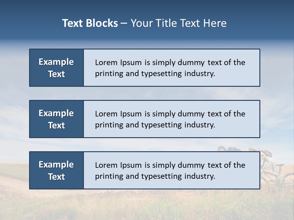 Group Leisure Extreme PowerPoint Template