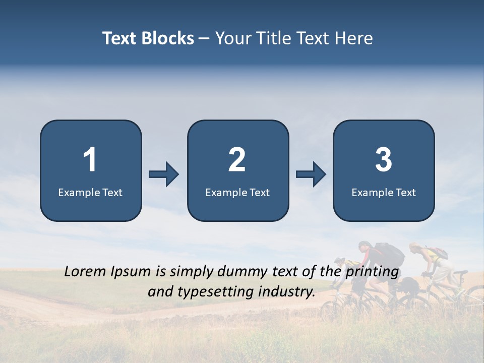 Group Leisure Extreme PowerPoint Template