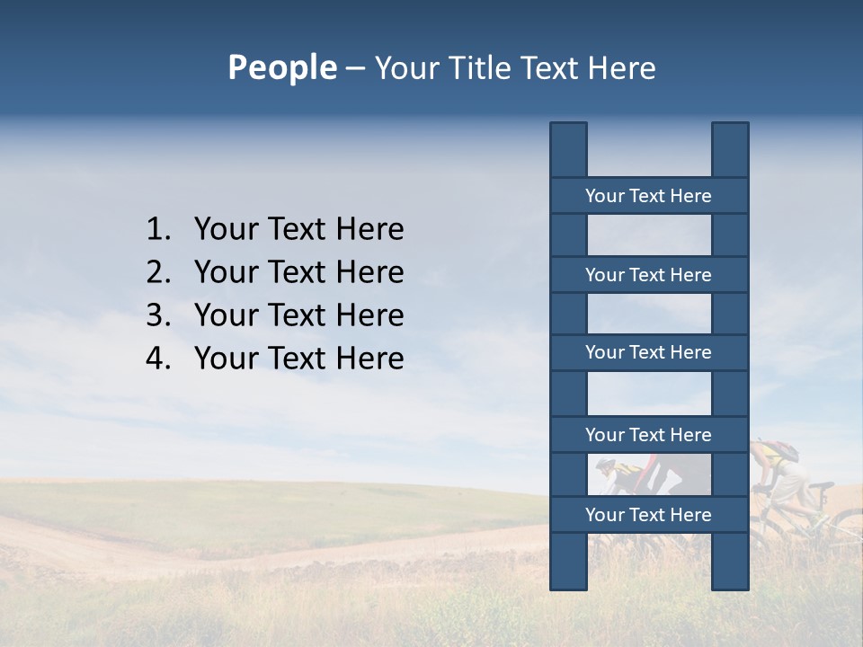 Group Leisure Extreme PowerPoint Template