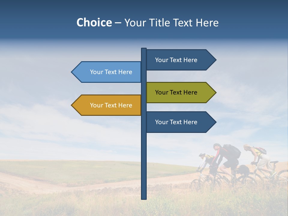 Group Leisure Extreme PowerPoint Template