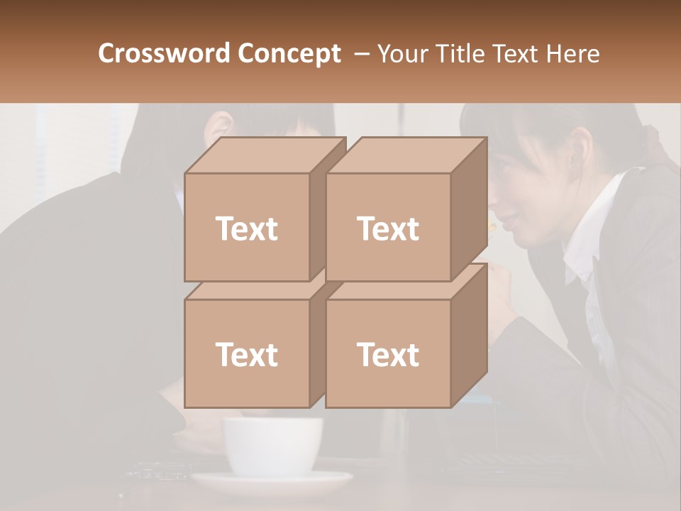 Supplies Suit Employer PowerPoint Template