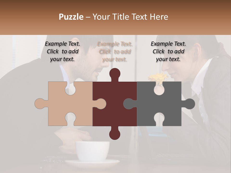 Supplies Suit Employer PowerPoint Template