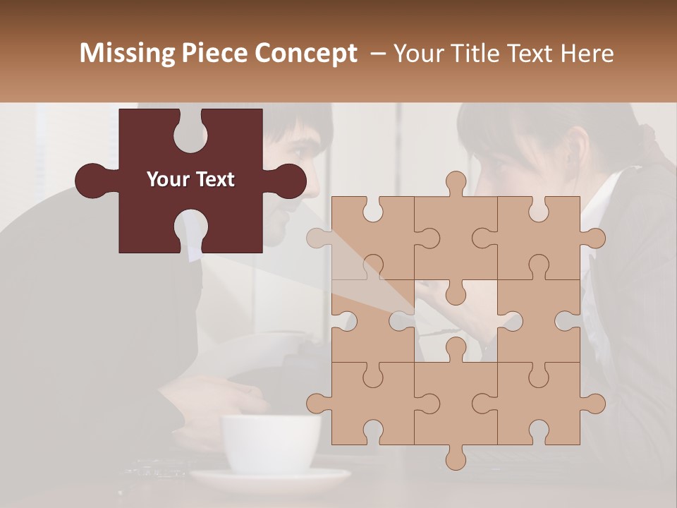 Supplies Suit Employer PowerPoint Template