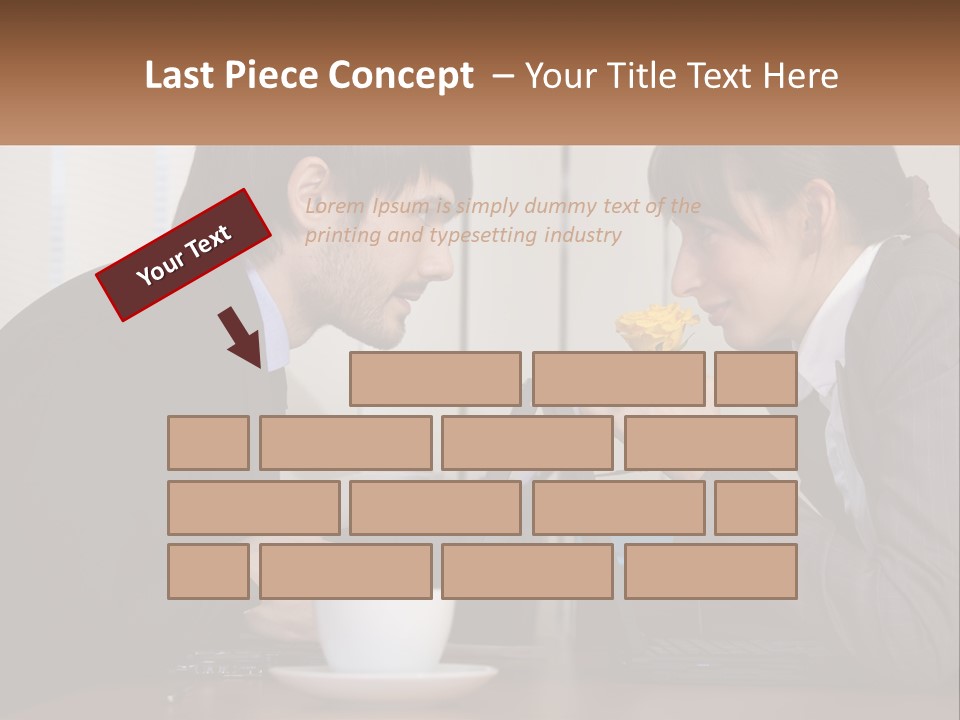 Supplies Suit Employer PowerPoint Template