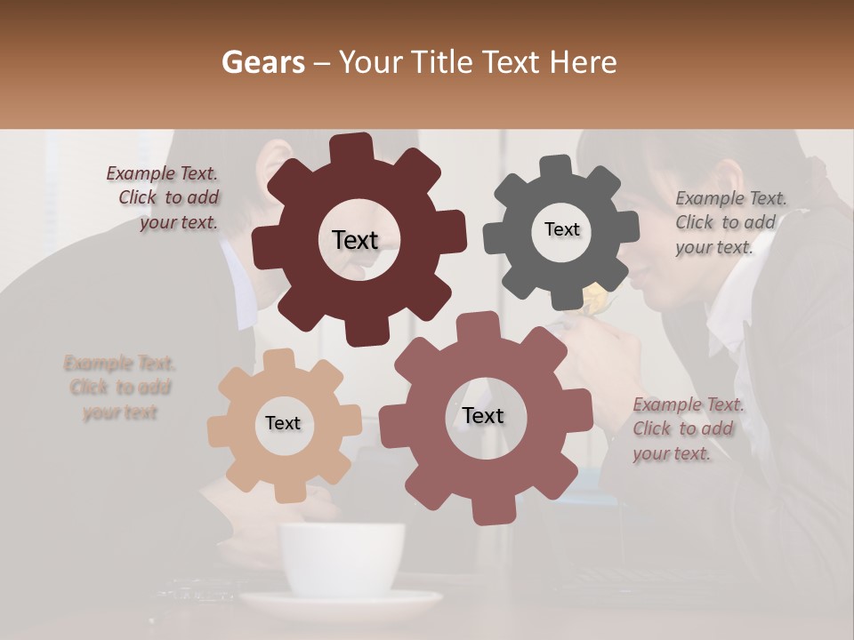 Supplies Suit Employer PowerPoint Template