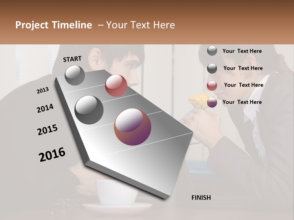 Supplies Suit Employer PowerPoint Template