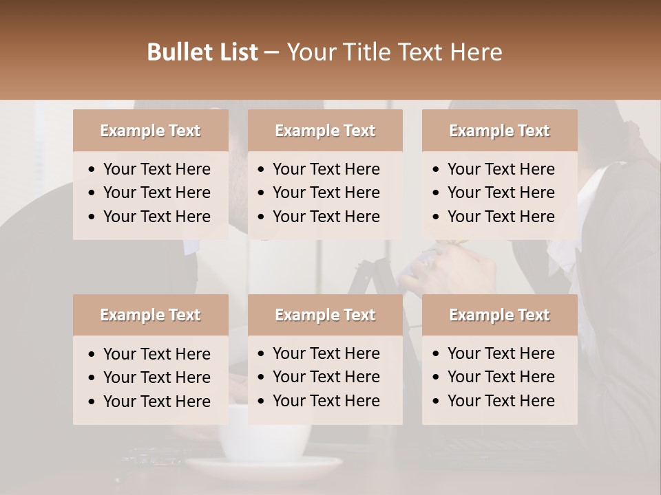 Supplies Suit Employer PowerPoint Template
