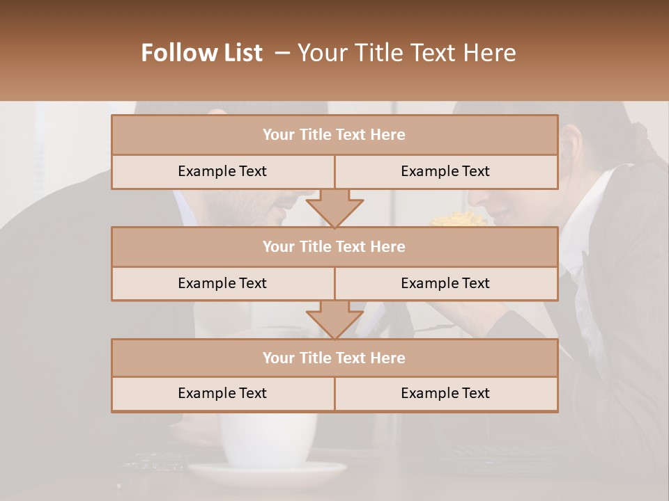 Supplies Suit Employer PowerPoint Template