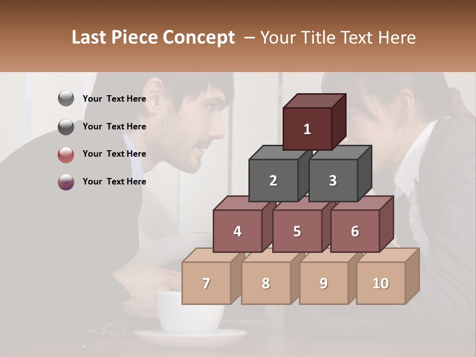 Supplies Suit Employer PowerPoint Template