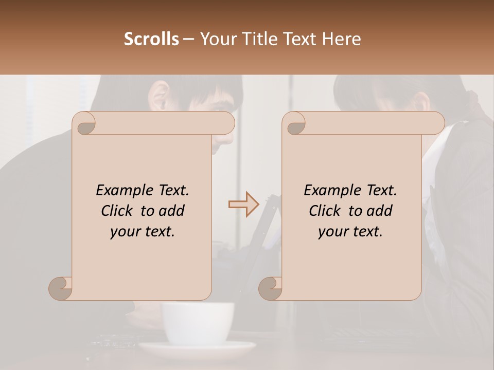 Supplies Suit Employer PowerPoint Template