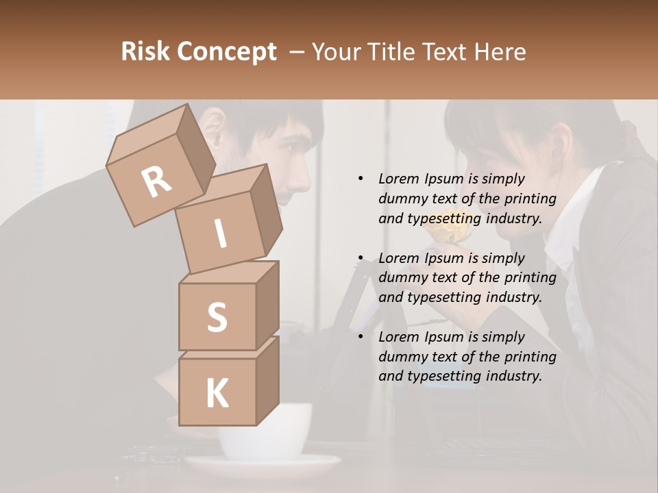 Supplies Suit Employer PowerPoint Template