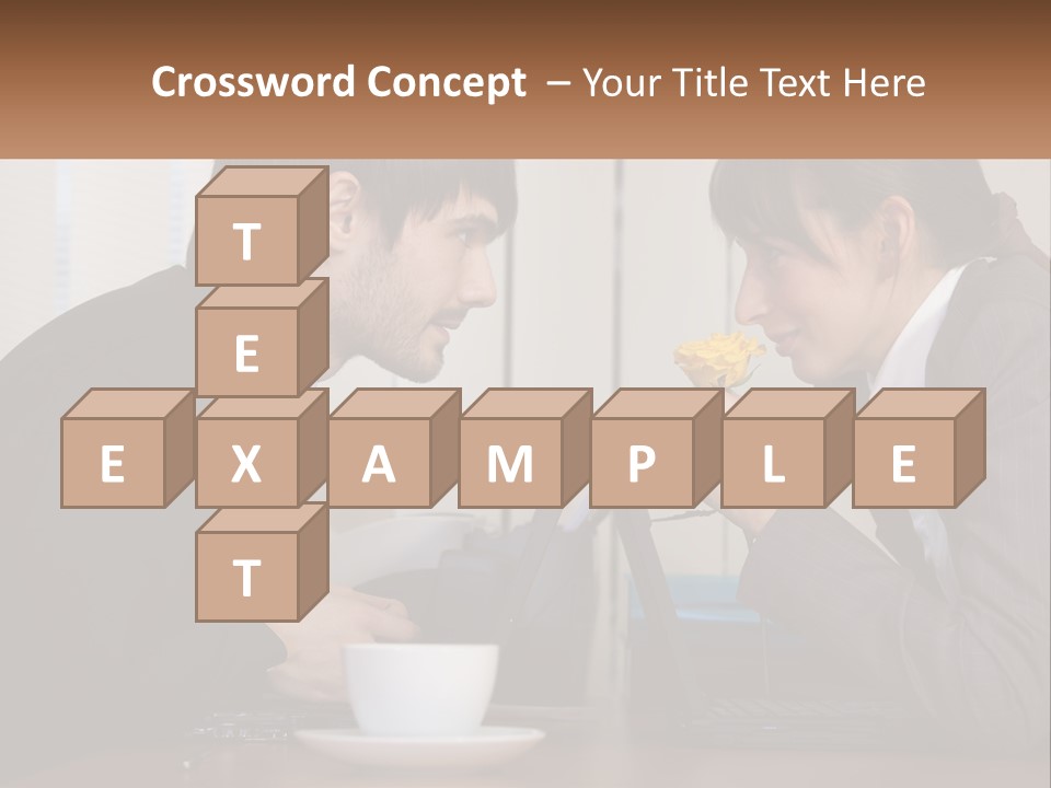 Supplies Suit Employer PowerPoint Template