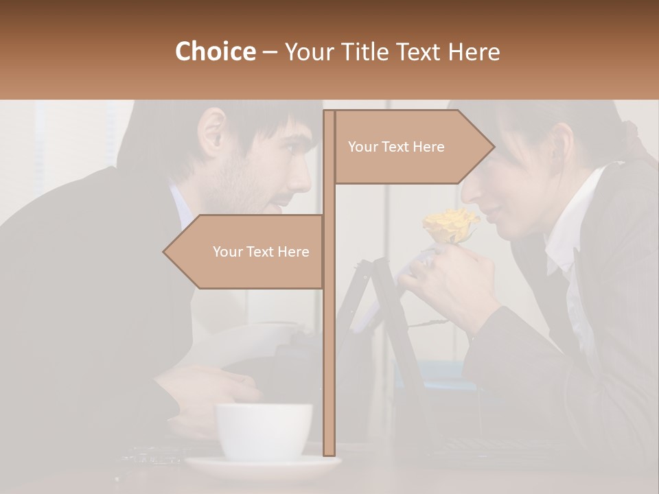 Supplies Suit Employer PowerPoint Template