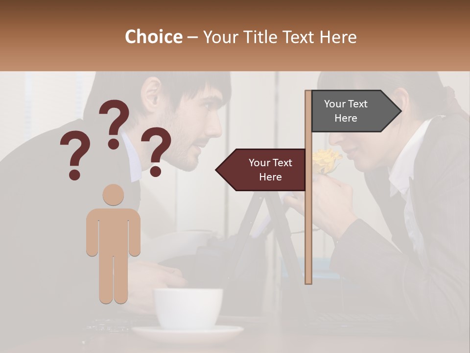 Supplies Suit Employer PowerPoint Template