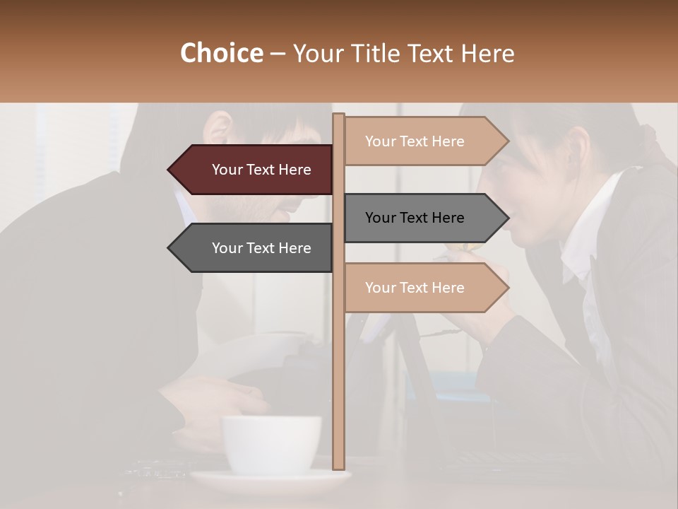 Supplies Suit Employer PowerPoint Template