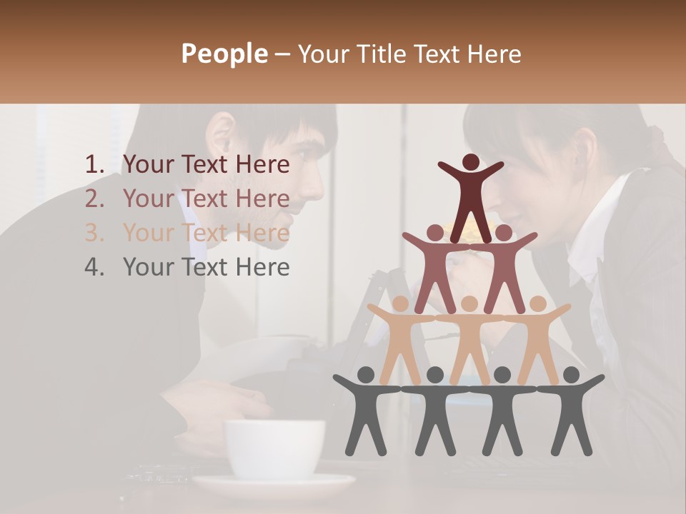 Supplies Suit Employer PowerPoint Template