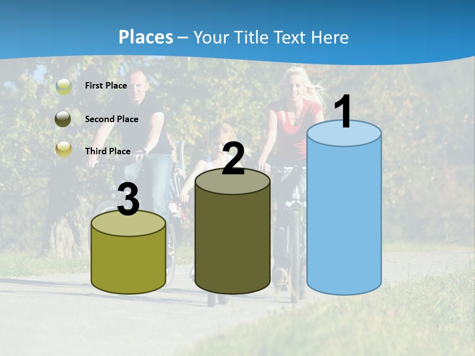 Autumn Exercise Woman PowerPoint Template