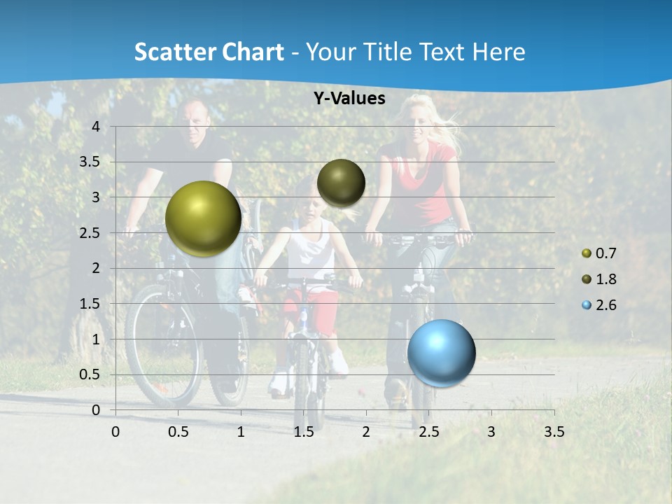 Autumn Exercise Woman PowerPoint Template