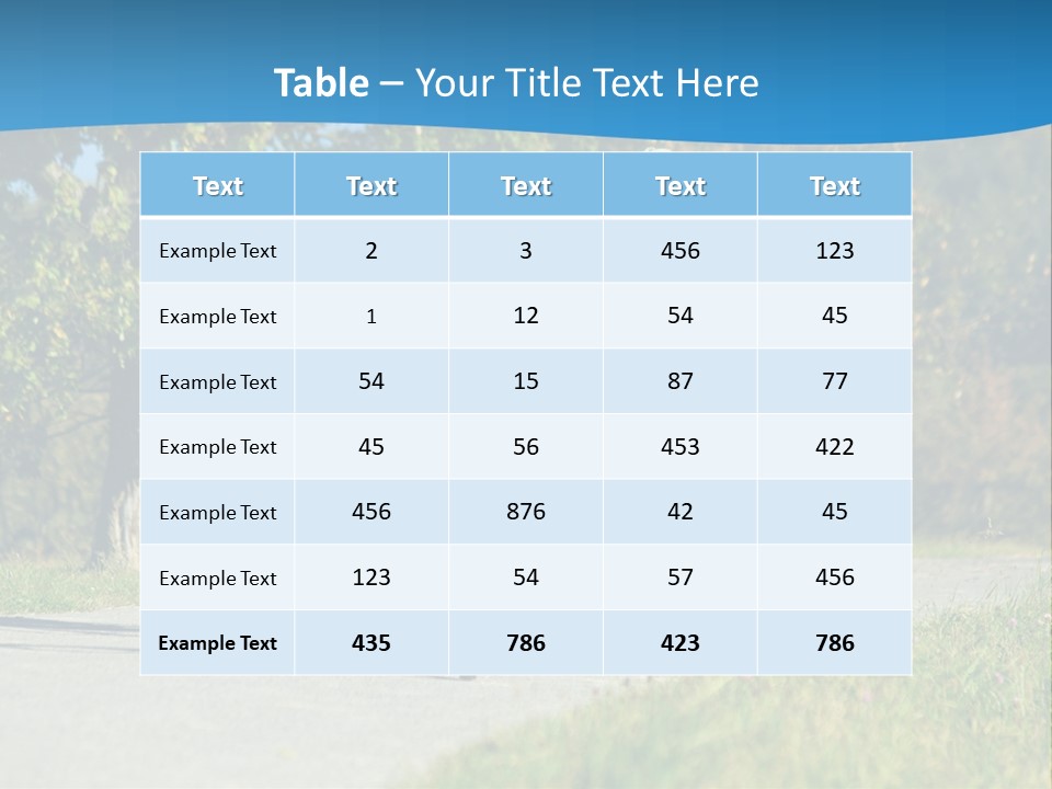 Autumn Exercise Woman PowerPoint Template
