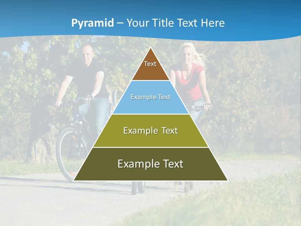 Autumn Exercise Woman PowerPoint Template