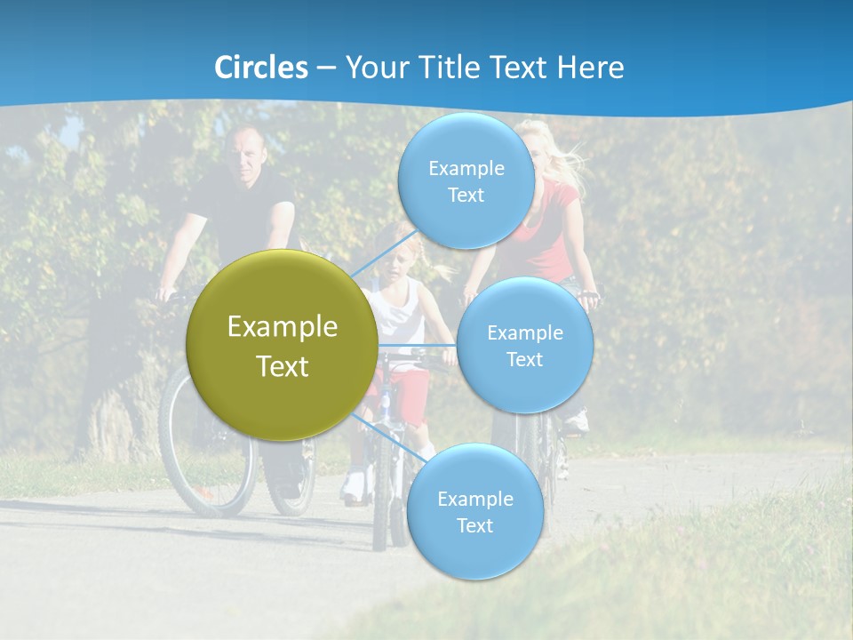 Autumn Exercise Woman PowerPoint Template