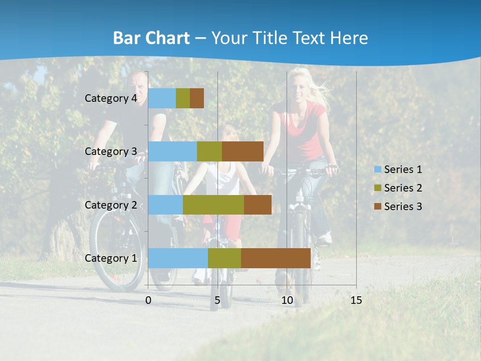 Autumn Exercise Woman PowerPoint Template